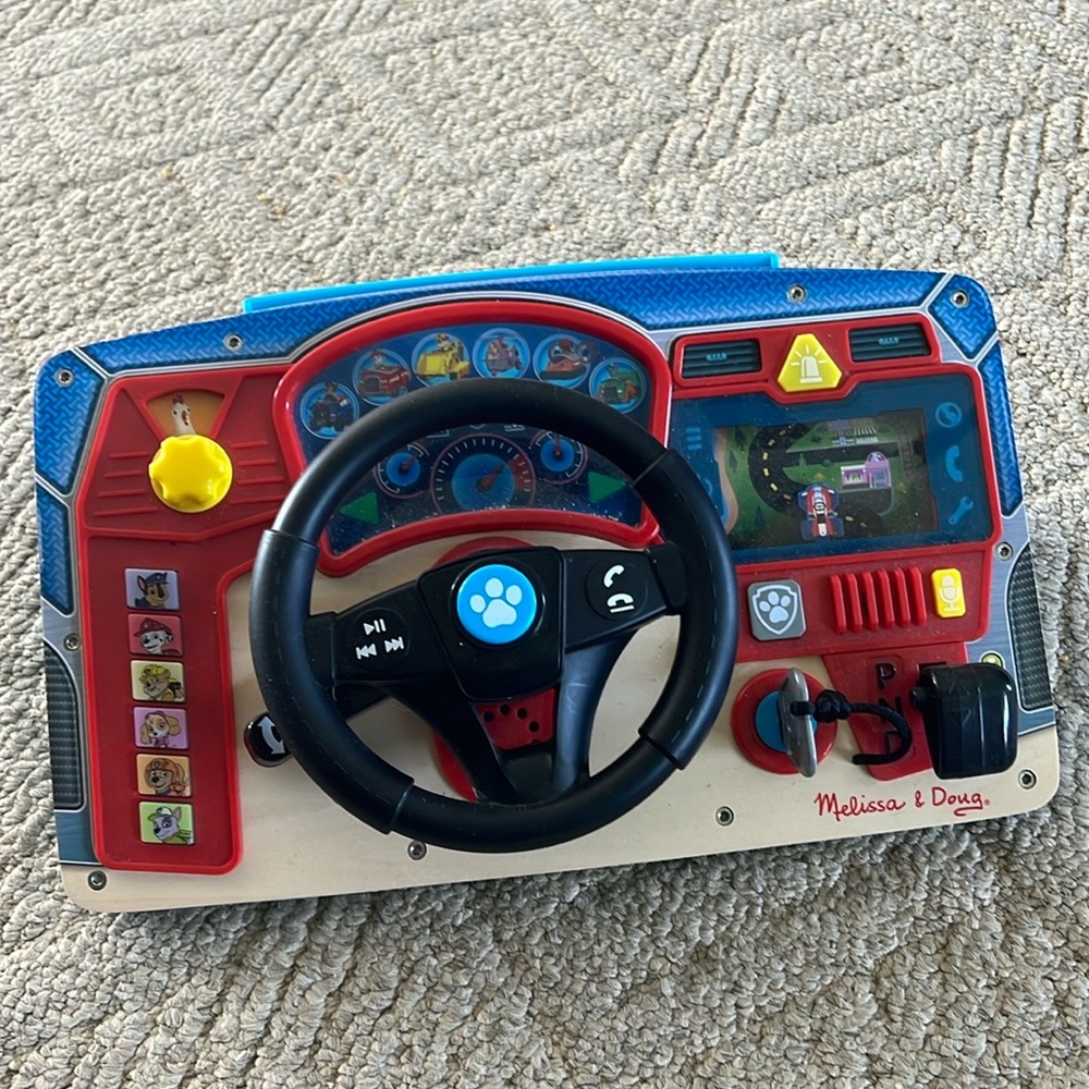 Melissa and Doug paw patrol driving toy